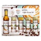 Monin - Kaffee Sirup Geschenkset - 5x 50ml