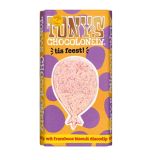 Tony&apos;s Chocolonely - Geschenk Tafel: Es ist Party! (Weisse Schokolade Himbeere Keks Bunte Streusel) - 180g
