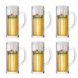 Grolsch - Bierkrug 500ml - 6 stück