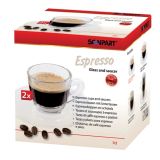 Scanpart - Espresso Tasse und Untertasse - 2x7cl