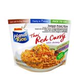 Mama Handi Rice - Gebackenem Instant-Reis Roten Thai-Curry mit Garnelen - 10 Beutel