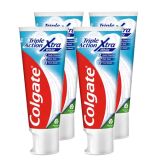 Colgate - Zahnpasta Triple Action Extra White - 4x 75ml