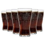 Coca-Cola - Relief-Glas 200ml - 6-er Set