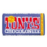 Tony&apos;s Chocolonely - Dunkle Vollmilchschokolade Brezel Toffee - 180g