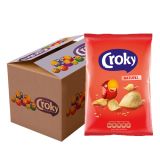 Croky - Naturel Gesalzen Chips - 12x 100g