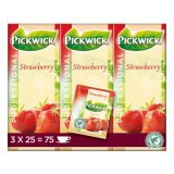 Pickwick - Professional Erdbeere - 3x 25 Teebeutel