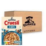 Quaker - Cruesli 4 Nüsse - 6x 450g