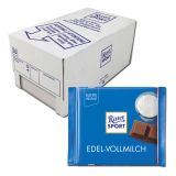 Ritter Sport - Edel-Vollmilch Schokolade - 12x 100g