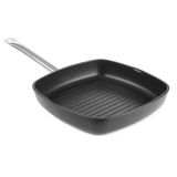Hendi - Grillpfanne mit gerillter Bratfläche Titanium Professional