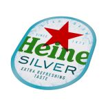 Heineken - Bierdeckel Silver - 400 Stück (4x 100 Stück)