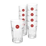 Douwe Egberts - Glas "Latte Macchiato" 295ml - 12 Stück