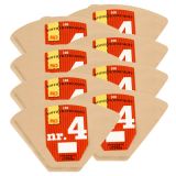 Paco - Filtertüten nr. 4 - 8x 100 Stück