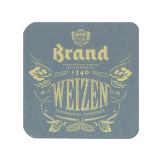 Brand - Bierdeckel "Weizen" - 400 Stück (4x 100 Stück)