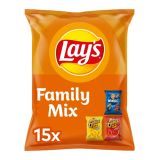 Lay&apos;s - Family Mix (3 Geschmacksrichtungen) - 15 Mini Beutel