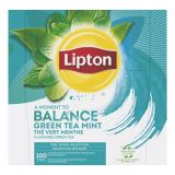 Lipton - Feel Good Selection Grüntee Minze - 100 Teebeutel