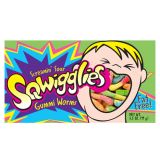 Sqwigglies - Screamin&apos; Sour Gummi Worms - 12 Stück
