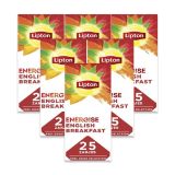 Lipton - Feel Good Selection English Breakfast Tee - 6x 25 Teebeutel