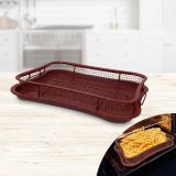 Livington Super Crisper  3in1-Gitterkorb mit Abtropfschale