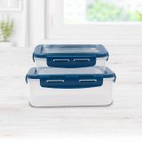 Livington Flex & Fresh 2er-Set Frischhaltedosen