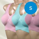 Ahh Bra 3er Set / Größe: S / 3er Set / Farbig