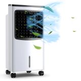 Costway 3 in 1 Mobile Klimaanlage Ventilator Klimagerät Luftkühler 75W / 8L Tank / 7,5H Timer / Fernbedienung