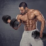 Costway Hantelset 2 in 1 Langhantel 2er Set Hantelscheiben Kurzhantel Scheiben Krafttraining mit 16 Hantelscheiben