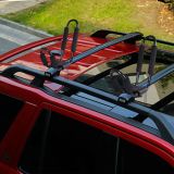 Costway 4 x Kajakträger Bootshalter Universal für Autodachträger inkl. 4 Allzweckgurte