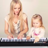 Costway 88-tasten Digitales Piano Keyboard elektronisches Klavier Keyboard Tragetasche