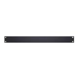 19" Rackblende 1HE geschlossen aus Aluminium