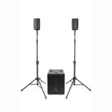 Vyrve Audio Mizar Aktives kompaktes PA-System mit Powermixer, Stative, Kabel