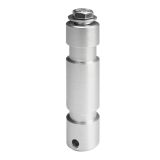Adam Hall TV-Zapfen Aluminium SLS TV28 M10