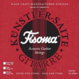 Fisoma F2010/L Akustik Saiten mit Seidenbeilage, 6 Strings, .011-.045