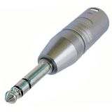 Neutrik NA3MP Festadapter 6,3mm Stereo Klinkenstecker .XLRmale