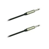 Gitarrenkabel 6,3mm Klinke/Klinke, Mono, Neutrik, 6 Meter, schwarz