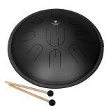 Sela Melody Tongue Drum 14" D Kurd Black !B-Ware- leichte Kratzer!