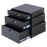 Adam Hall 87404 - 19" Rackschublade, 4 HE, Vollauszug
