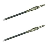 Boxenkabel 6,3mm Klinke/Klinke, 2x1,5mm², 1,5 Meter