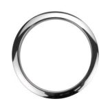 Bass Drum O`s 5" / Chrome Ring für Resonanzloch Verstärkungsring