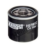 HENGST FILTER Ölfilter H97W12 Motorölfilter,Filter für Öl RENAULT,NISSAN,DACIA,TWINGO I (C06_),CLIO II (BB0/1/2_, CB0/1/2_)