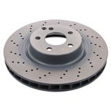 FEBI BILSTEIN Bremsscheibe 37725 Bremsscheiben,Scheibenbremsen MERCEDES-BENZ,E-Klasse Limousine (W211),E-Klasse T-modell (S211),SL (R230)