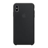 Silikon Case iPhone XS Max Schwarz