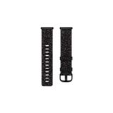 Fitbit Versa 3/ Sense, Woven Band-schwarz-S | Armband | Innovatives Gewebearmband | Einfach und schnell zu wechseln | Passend für die Sense und Versa 3