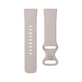 Fitbit Versa 3/ Sense, Infinity Band-weiss-L | Armband | Endlosarmband aus einem flexiblen Silikonmaterial | Wasser- und schmutzabweisend