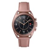 Samsung Galaxy Watch 3 Mystic Bronze | Armband ohne Naht | 41mm | LTE 4.0 | Schlaftracking, Herzfrequenztracker & Blutdruckmessung | 56 Std. Akku 