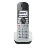 Panasonic KX-TGQ500 | Schnurloses Digitaltelefon | DECTGAP | SOS-Funktion | Geeignet für Hörgeräte | Kurzwahlfunktion | Große beleuchtete Tasten | Silber