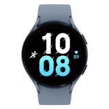 Samsung Galaxy Watch 5 (44mm) in blau | Smartwatch | Bis zu 80 Stunden Akkulaufzeit | Wassergeschützt bis 5 ATM | Blutdruck-Messung | Sturzerkennung