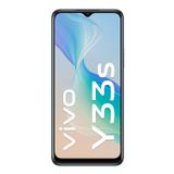 Vivo Y33s Mirrow Black | 4G Smartphone | 5000 mAh Akkuleistung | 8 GB RAM | 128 GB Interner Speicher | 50 MP Hauptkamera | Bokeh-Kamera | Schnellladefunktion
