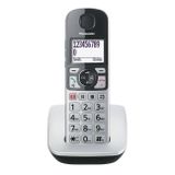 Panasonic KX-TGE510GS Schwarz/Silber | Sprechende Tasten | SOS-Funktion | Klar & verständlich | Robust & sicher | Smarter Klingelton | Kompatibel mit Hörgeräten