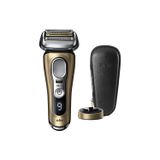Braun Series 9 Pro 9419s | Rasierer | Nass- und Trockenrasierer | Ladestation |  Active Quattro Head | Folienschaber | Schwarz, Gold