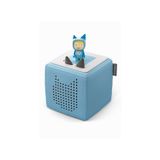 Tonies Toniebox | Starterset mit Kreativ-Tonie | Kinder-Musik-Box | Spielzeug | Wiederstandsfähig | Leicht zu bedienen | Einschlafhilfe | Mit App nutzbar | Blau